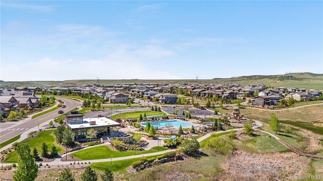 11193 Mission Walk St, Parker, CO 80134 - view of property location with nearby suburban area and a pool