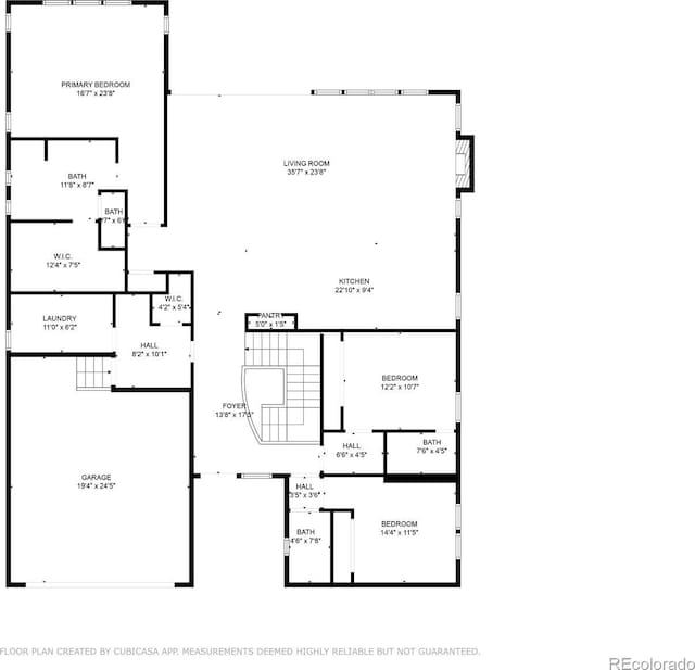 11193 Mission Walk St, Parker, CO 80134 - view of home floor plan