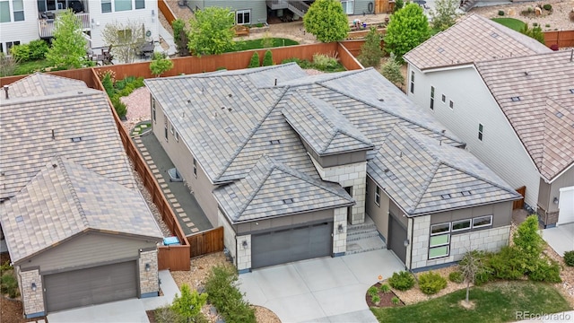 11193 Mission Walk St, Parker, CO 80134 - aerial perspective of suburban area