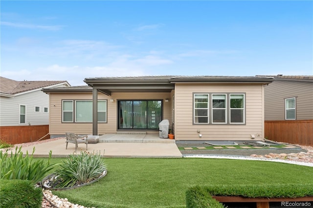 11193 Mission Walk St, Parker, CO 80134 - back of property with a patio