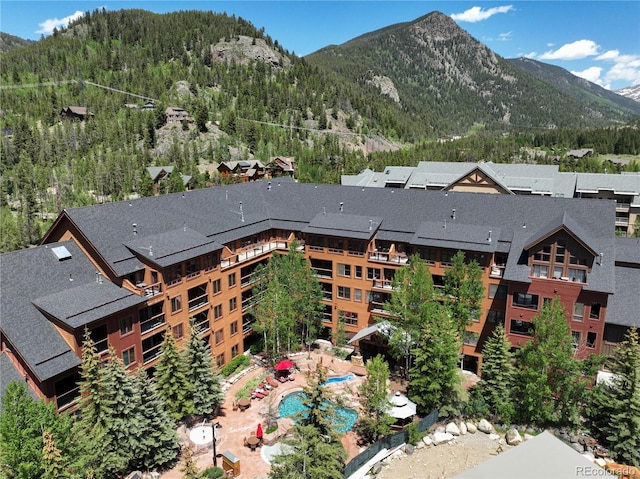 53 Hunki Dori Ct Unit 8886, Keystone, CO 80435 - bird's eye view of mountains and a pool
