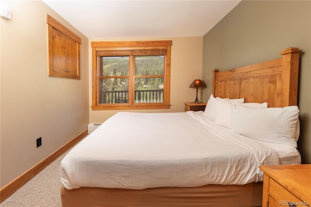53 Hunki Dori Ct Unit 8886, Keystone, CO 80435 - carpeted bedroom featuring baseboard heating and baseboards