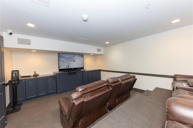 53 Hunki Dori Ct Unit 8886, Keystone, CO 80435 - cinema featuring dark colored carpet and recessed lighting