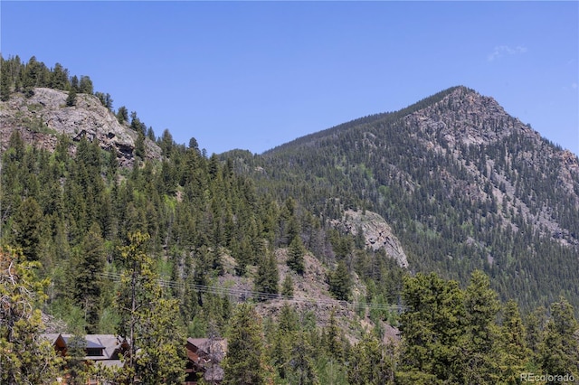 53 Hunki Dori Ct Unit 8886, Keystone, CO 80435 - mountain view with a heavily wooded area