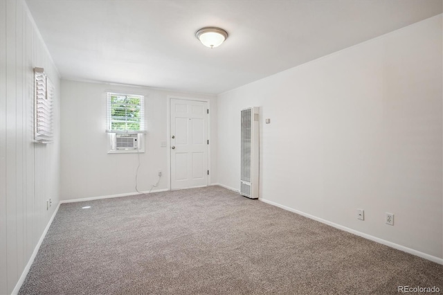 5549 S Greenwood St, Littleton, CO 80120 - carpeted spare room with a heating unit, baseboards, and cooling unit