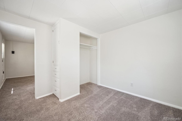 5549 S Greenwood St, Littleton, CO 80120 - unfurnished bedroom featuring carpet, a closet, and baseboards