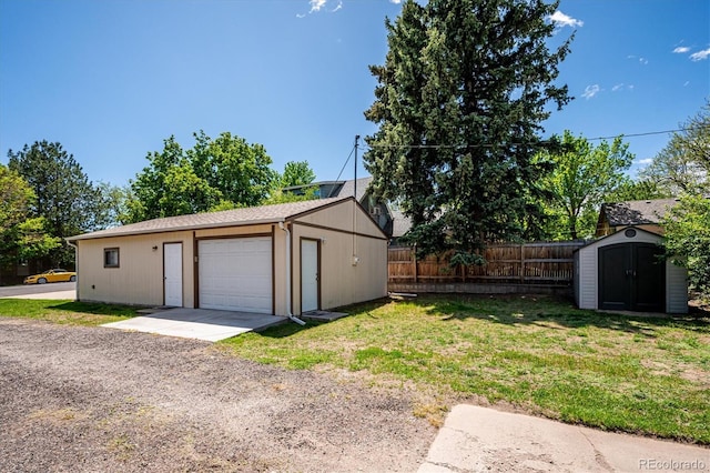 5549 S Greenwood St, Littleton, CO 80120 - detached garage with dirt driveway