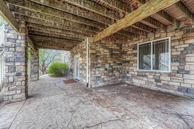 view of patio