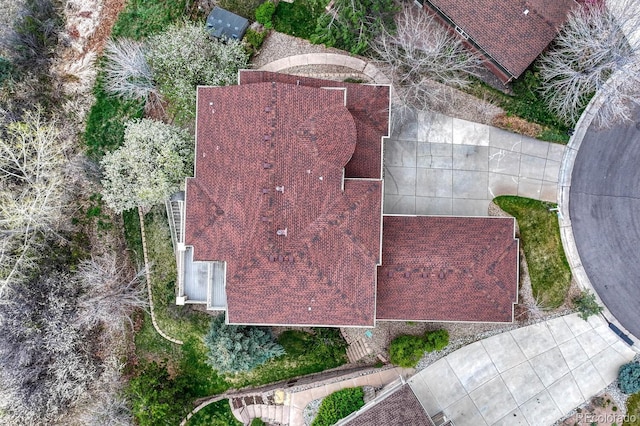 drone / aerial view