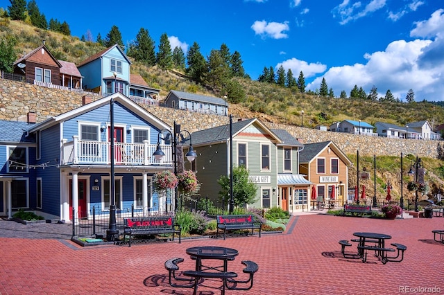 779 High Point Cir, Black Hawk, CO 80422 - back of property with a residential view