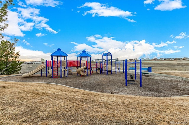 view of communal playground