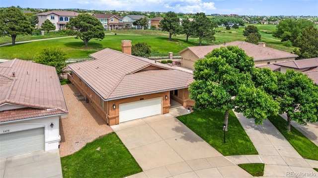 2467 Spanish Oak Ter, Colorado Springs, CO 80920 - aerial view of residential area