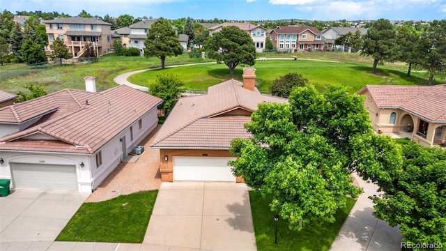 2467 Spanish Oak Ter, Colorado Springs, CO 80920 - aerial view of residential area