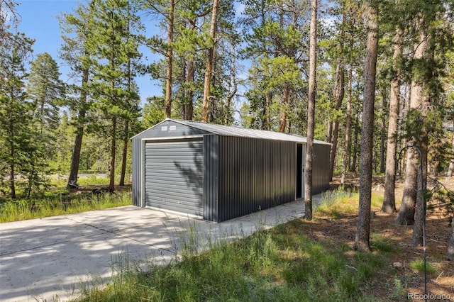 10668 Crystal Way, Morrison, CO 80465 - view of outbuilding with driveway