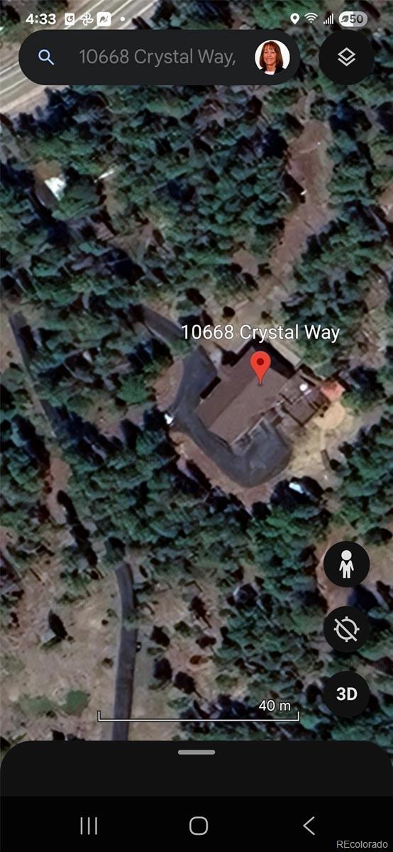 10668 Crystal Way, Morrison, CO 80465 - map of property location