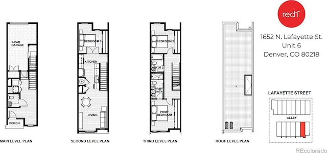 1652 N Lafayette St Unit 6, Denver, CO 80218 - view of room layout