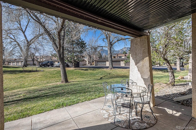 3103 Broadmoor Valley Rd Unit B, Colorado Springs, CO 80906 - view of patio with outdoor dining area