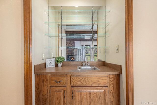 3103 Broadmoor Valley Rd Unit B, Colorado Springs, CO 80906 - bar with wet bar and a sink
