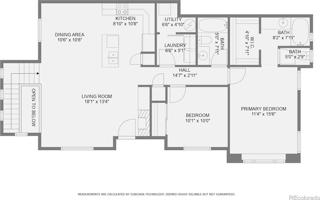 13151 Grant Cir N Unit C, Thornton, CO 80241 - property floor plan
