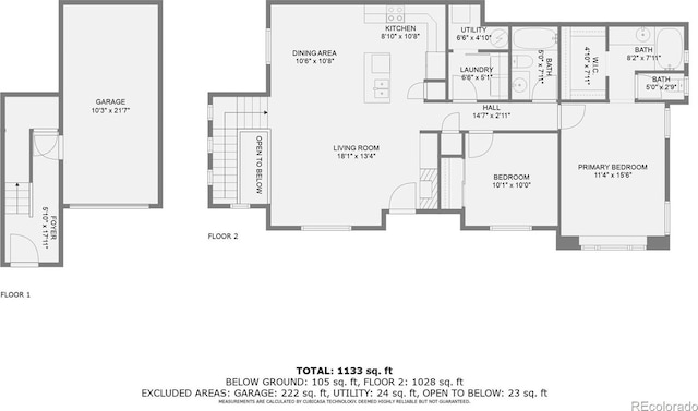 13151 Grant Cir N Unit C, Thornton, CO 80241 - room layout