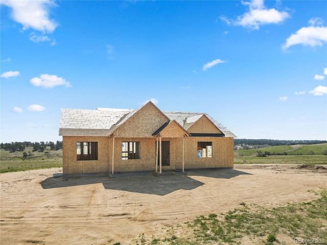 35652 Happiness Trl, Kiowa, CO 80117 - view of property in mid-construction