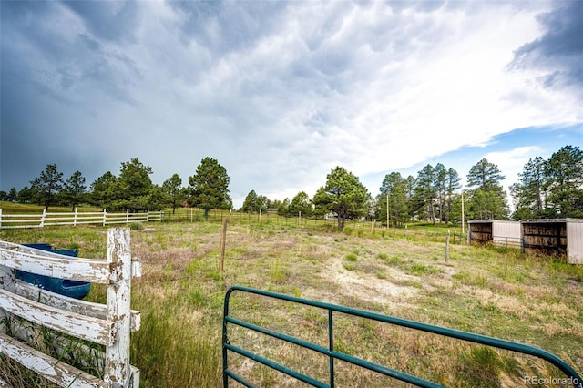 7573 Pine Crest Dr, Kiowa, CO 80117 - view of yard with a view of rural / pastoral area