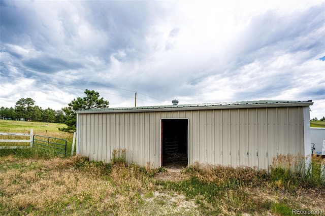 7573 Pine Crest Dr, Kiowa, CO 80117 - view of pole building