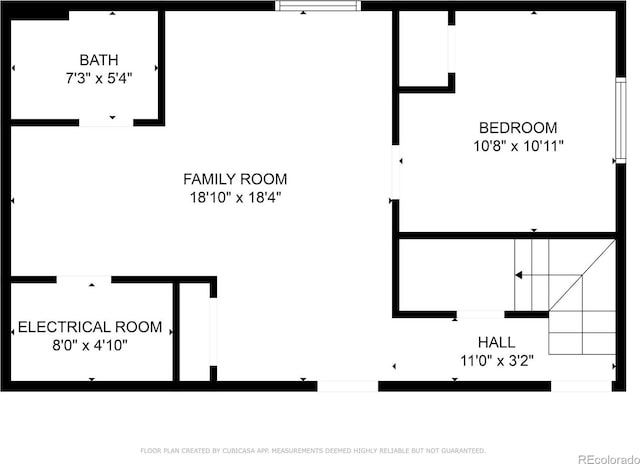 7573 Pine Crest Dr, Kiowa, CO 80117 - view of room layout