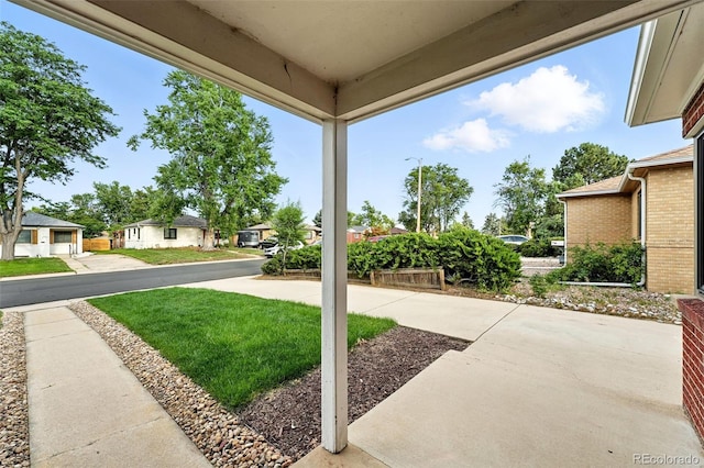 2955 Poplar St, Denver, CO 80207 - view of patio featuring a residential view