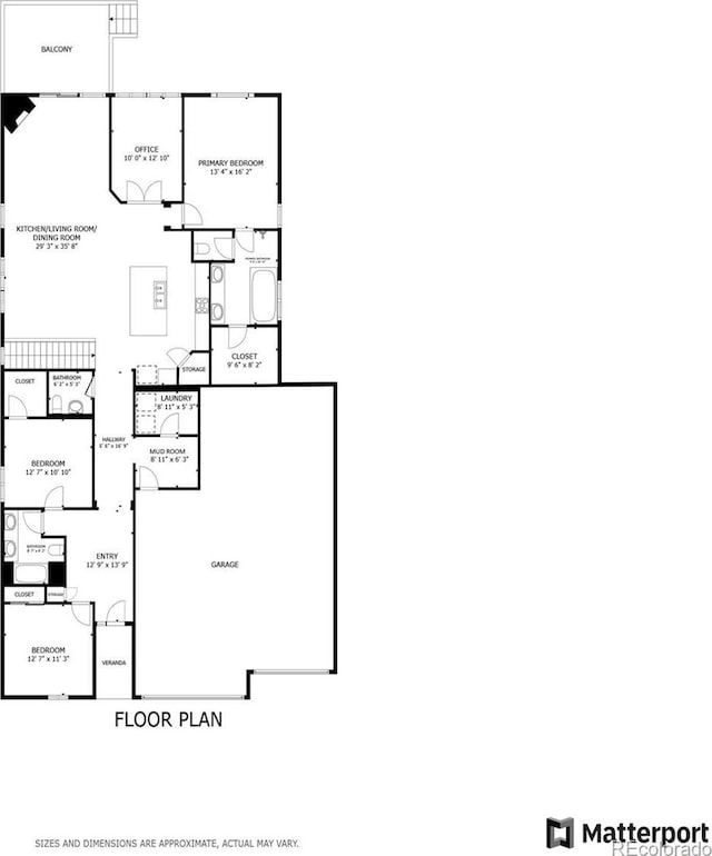 view of layout