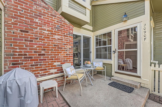 2090 S Hannibal Way Unit F, Aurora, CO 80013 - view of patio / terrace with grilling area