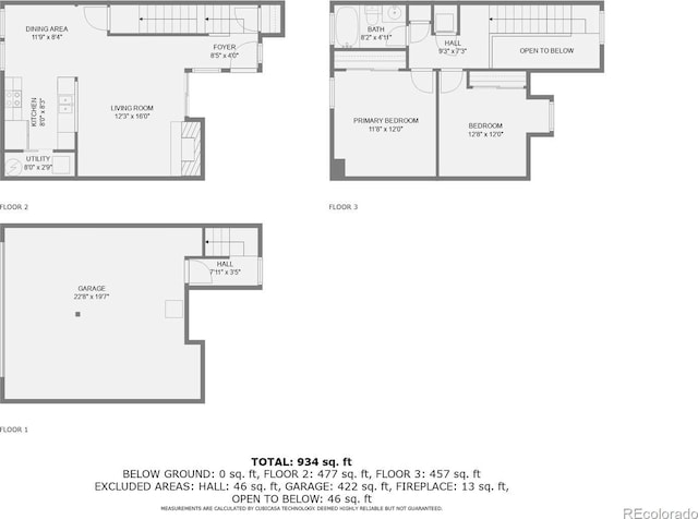 2090 S Hannibal Way Unit F, Aurora, CO 80013 - view of layout