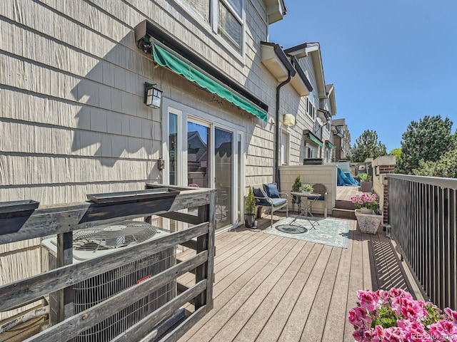 30 Garfield St Unit B, Denver, CO 80206 - view of wooden deck