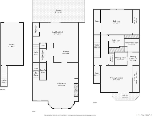 30 Garfield St Unit B, Denver, CO 80206 - room layout