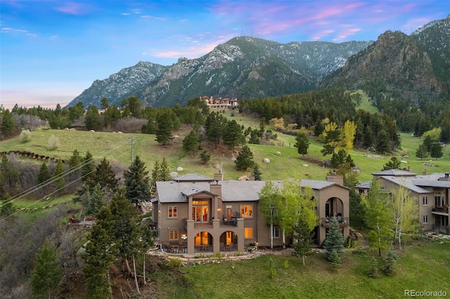 948 Manor Gate Pt, Colorado Springs, CO 80906 - view of mountain background