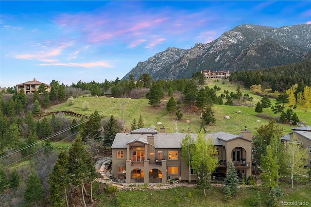 948 Manor Gate Pt, Colorado Springs, CO 80906 - view of mountain backdrop