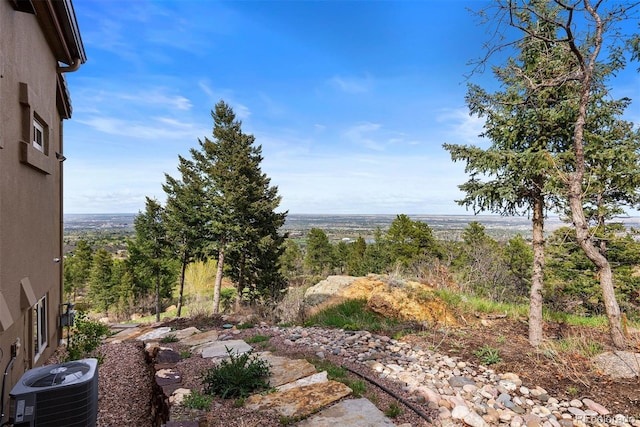 948 Manor Gate Pt, Colorado Springs, CO 80906 - view of yard with central AC unit