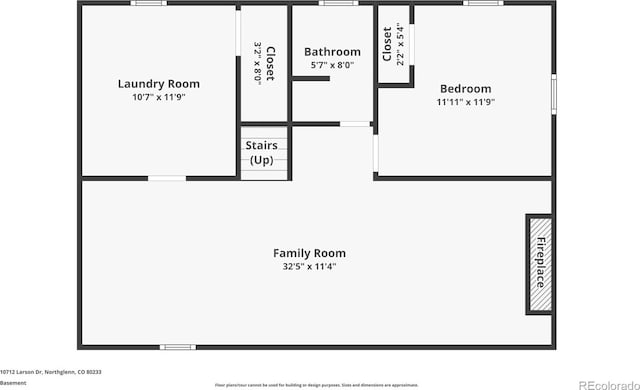 10712 Larson Dr, Northglenn, CO 80233 - property floor plan
