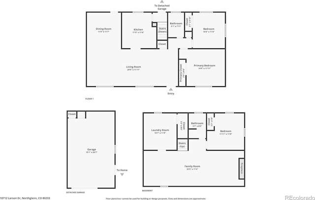 10712 Larson Dr, Northglenn, CO 80233 - room layout