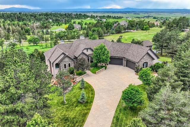 4725 Palmer Ridge Dr, Parker, CO 80134 - view from above of property