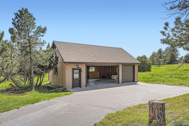4725 Palmer Ridge Dr, Parker, CO 80134 - view of detached garage