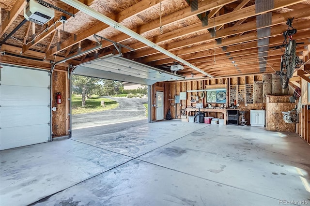 4725 Palmer Ridge Dr, Parker, CO 80134 - garage with a garage door opener