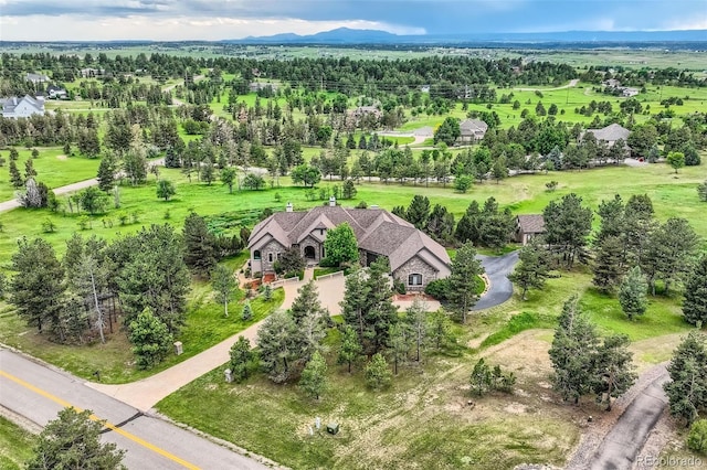 4725 Palmer Ridge Dr, Parker, CO 80134 - aerial view of property and surrounding area