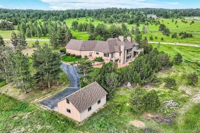 4725 Palmer Ridge Dr, Parker, CO 80134 - aerial view of property and surrounding area
