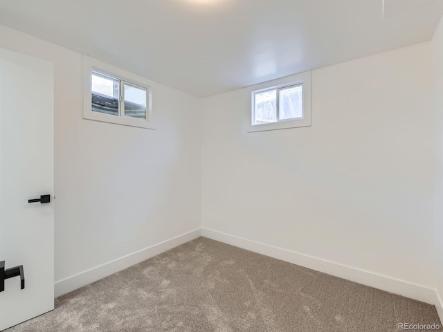 235 S Stuart St, Denver, CO 80219 - basement featuring carpet flooring and baseboards