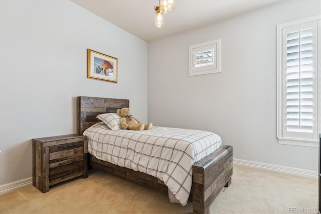 6927 Winter Ridge Pl, Castle Pines, CO 80108 - bedroom featuring baseboards and light carpet