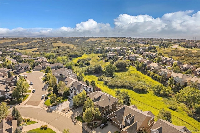 6927 Winter Ridge Pl, Castle Pines, CO 80108 - drone / aerial view featuring a residential view