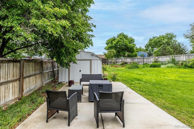 11886 Birch Dr, Thornton, CO 80233 - view of patio / terrace featuring outdoor lounge area