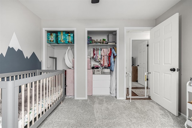 11886 Birch Dr, Thornton, CO 80233 - bedroom featuring carpet, a crib, and baseboards