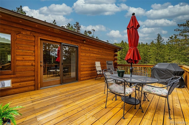 310 Wendelyn Way, Boulder, CO 80302 - deck with outdoor dining space and grilling area